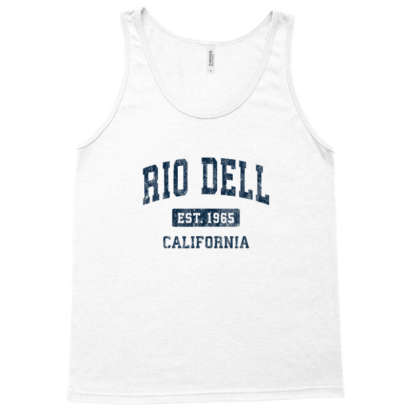 Rio Dell California Ca Vintage Athletic Sports Design Tank Top | Artistshot