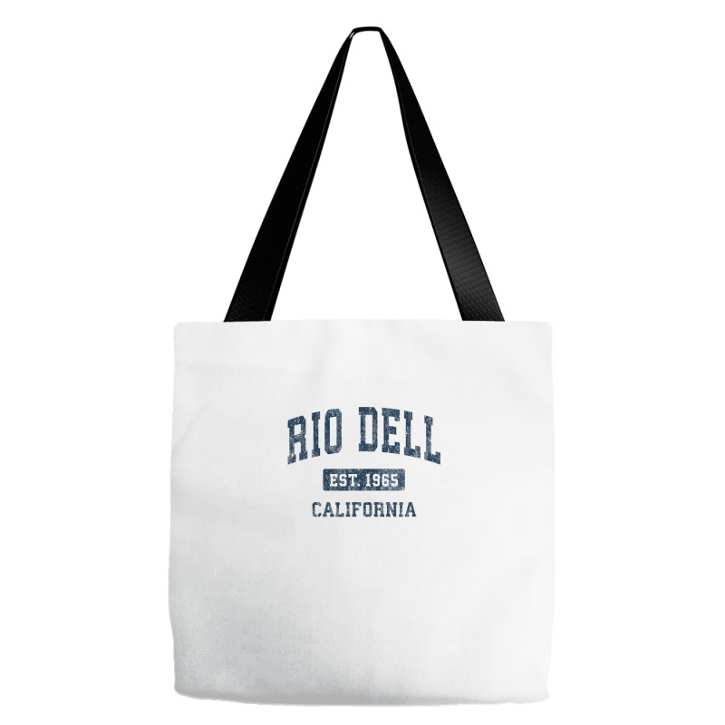 Rio Dell California Ca Vintage Athletic Sports Design Tote Bags | Artistshot