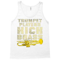 Trumpet Player Kick Brass Classic  Nostalgia Tank Top | Artistshot