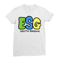 Esg South Bronx 70s Hip Hop Punk Tribute Ladies Fitted T-shirt | Artistshot