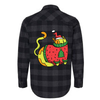 Christmas Cat Cat Christmas Flannel Shirt | Artistshot