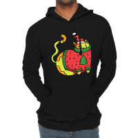 Christmas Cat Cat Christmas Lightweight Hoodie | Artistshot