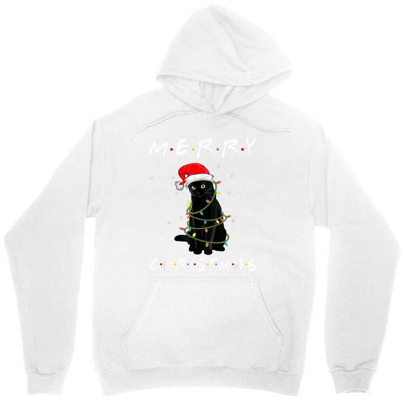 Christmas Cat For Men Funny Cat Christmas Pajama Decoration Unisex Hoodie by Hugo M Garney | Artistshot