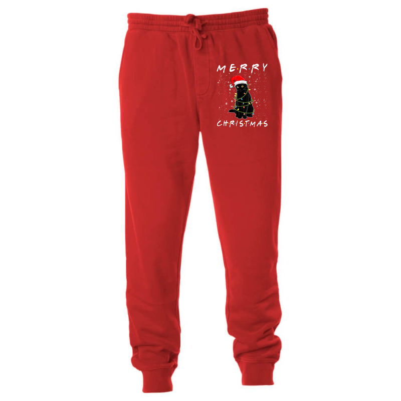 Christmas Cat For Men Funny Cat Christmas Pajama Decoration Unisex Jogger by Hugo M Garney | Artistshot