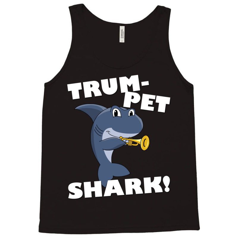 Trumpet Shark Triblend  Trending Tank Top | Artistshot