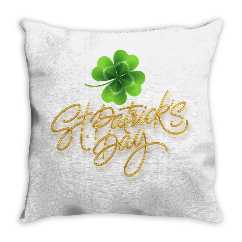 St Patrick's Day Gifts Throw Pillow | Artistshot