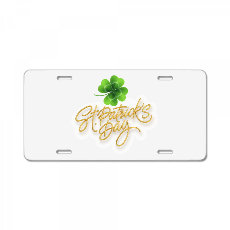 St Patrick's Day Gifts License Plate | Artistshot