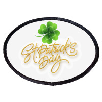 St Patrick's Day Gifts Oval Patch | Artistshot