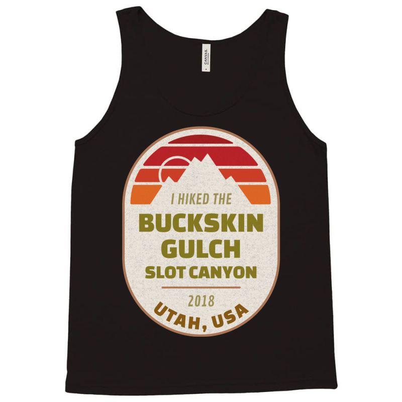 Buckskin Gulch Hiking Backpacking Souvenirs Tank Top by fieldingnortheast | Artistshot