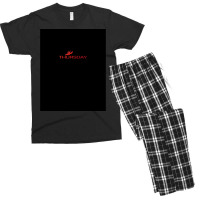 Understanding In A Car Crash Graphic  E Men's T-shirt Pajama Set | Artistshot