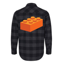 Building Blocks That Lock   Orange & Teal Flannel Shirt | Artistshot