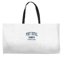 Port Royal Pennsylvania Pa Vintage Athletic Sports Design Weekender Totes | Artistshot