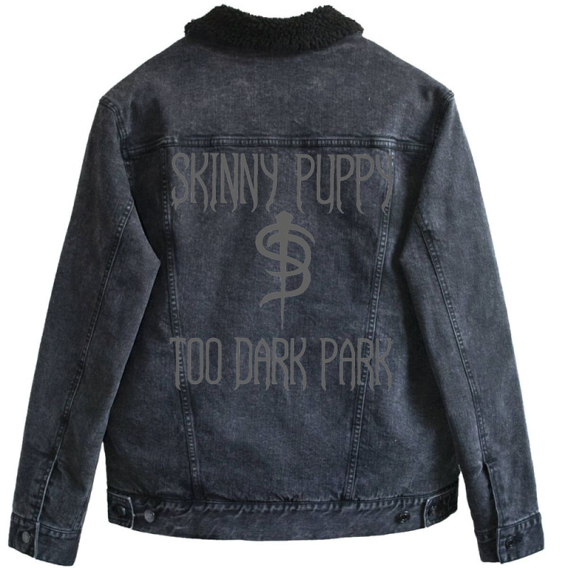 Vnv Skinny Dark Park   Hippie Unisex Sherpa-lined Denim Jacket | Artistshot