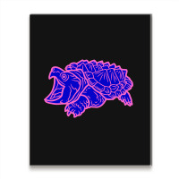 Limited Edition Alligator Snapping Turtle - Reptile - Wildlife - Cute Metal Print Vertical | Artistshot