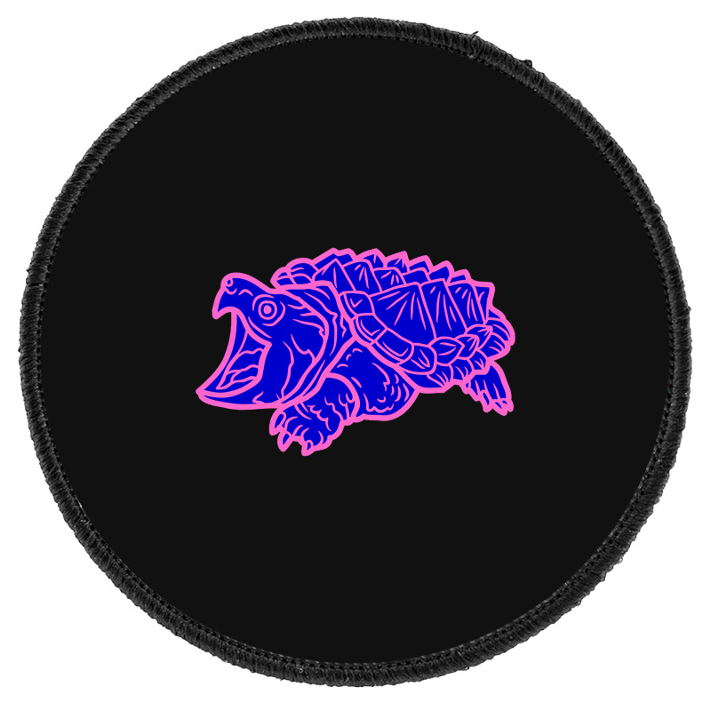 Limited Edition Alligator Snapping Turtle - Reptile - Wildlife - Cute Round Patch | Artistshot