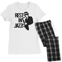 Rest In Jazz Funny Music Women's Pajamas Set | Artistshot