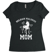 Dog Owner Belgian Malinois Mom Mothers Day Belgian Malinois Women's Triblend Scoop T-shirt | Artistshot