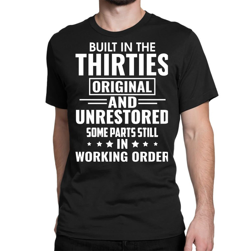 Built In The Thirties Original And Unrestored Some Parts Still In Work Classic T-shirt by fieldingnortheast | Artistshot