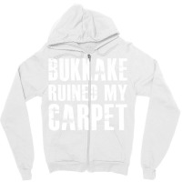 Bukkake Ruined My Carpet Zipper Hoodie | Artistshot