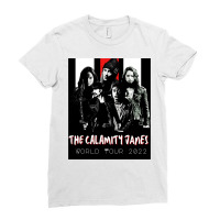 The Calamity Janes World Tour Active  Blue Ladies Fitted T-shirt | Artistshot