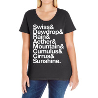 Ghoul Nickname List Ladies Curvy T-shirt | Artistshot