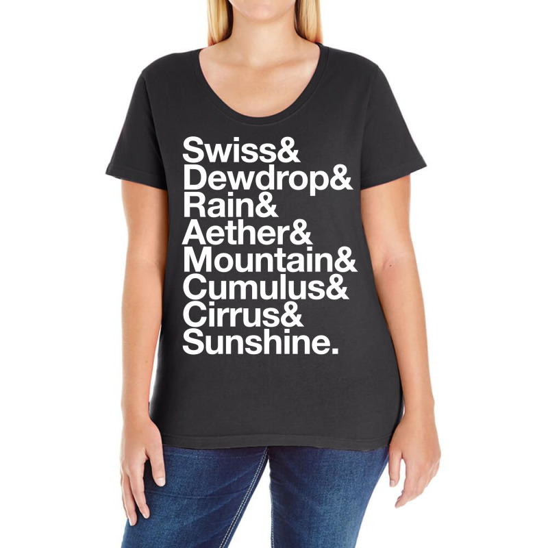 Ghoul Nickname List Ladies Curvy T-Shirt by sheryntrenkk | Artistshot