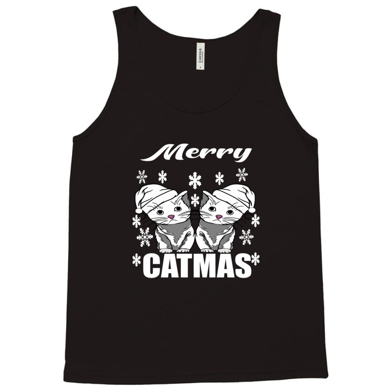 Little Christmas Cats Tank Top by Hugo M Garney | Artistshot