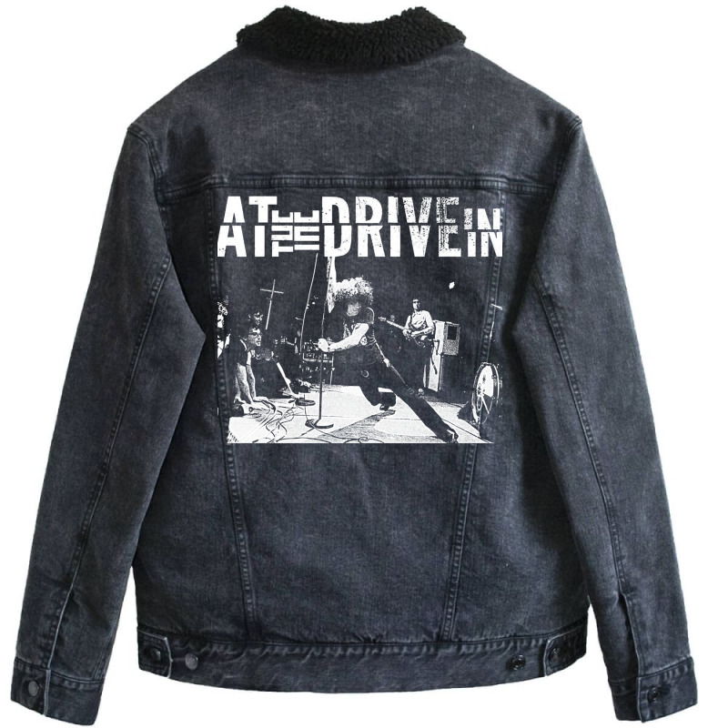 Gift For Everyone The Movies Drive In  Special Present Unisex Sherpa-Lined Denim Jacket by sheryntrenkk | Artistshot