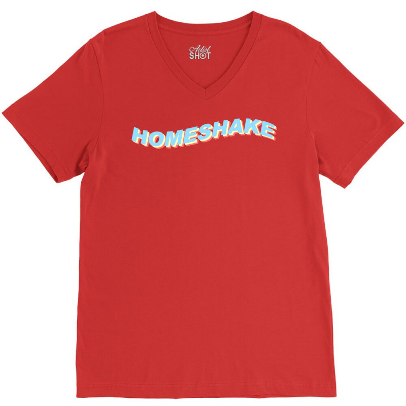 Homeshake V-Neck Tee by kapoumahesov | Artistshot