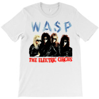 Wasp 1987 The Electric Circus Tour Concert Classic  Nostalgia Yellow T-shirt | Artistshot