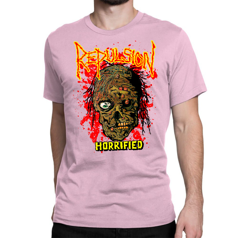 Horrified Classic T-shirt by kapoumahesov | Artistshot