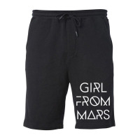 Girl From Mars Fleece Short | Artistshot