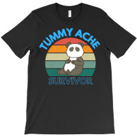 Funny Tummy Ache Survivor Stomach After Eating Quotes T-shirt | Artistshot