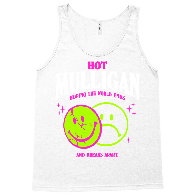 Hot Mulligan Merch Smile Shirt Tank Top by kapoumahesov | Artistshot