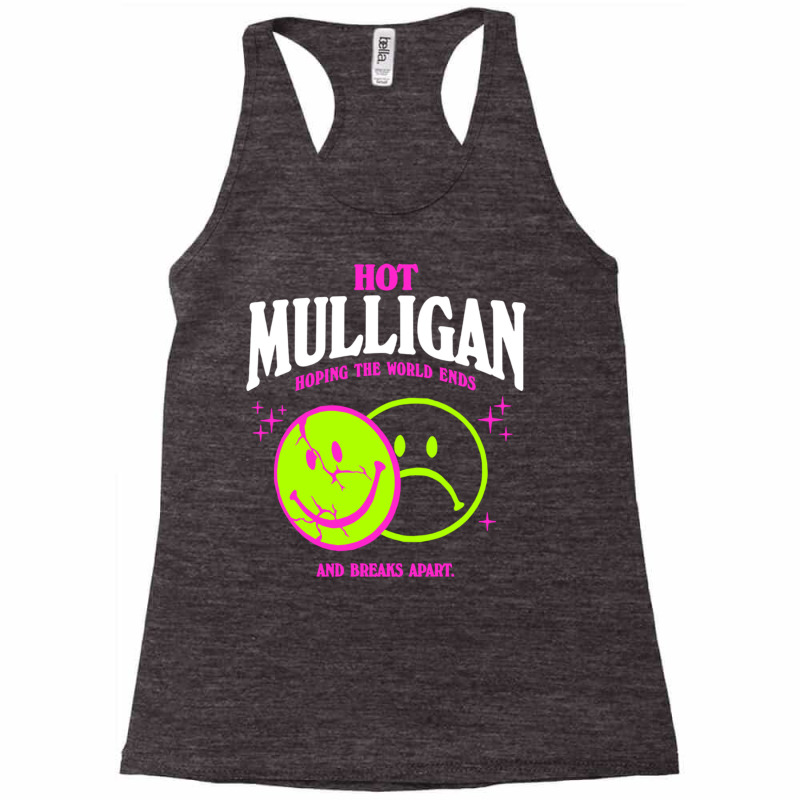 Hot Mulligan Merch Smile Shirt Racerback Tank by kapoumahesov | Artistshot