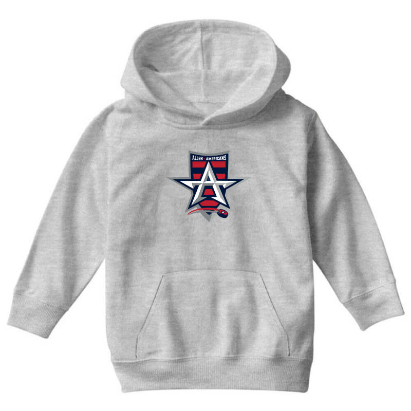 Allen Ice Hockey Youth Hoodie by bawbaww3 | Artistshot