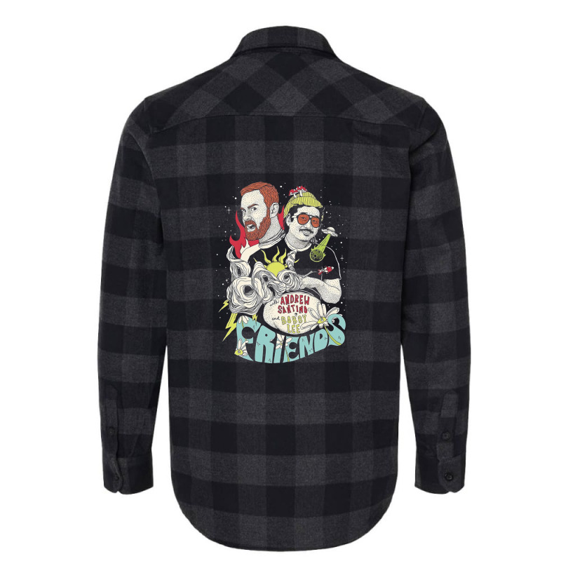 Andrew Santino & Bob Flannel Shirt | Artistshot