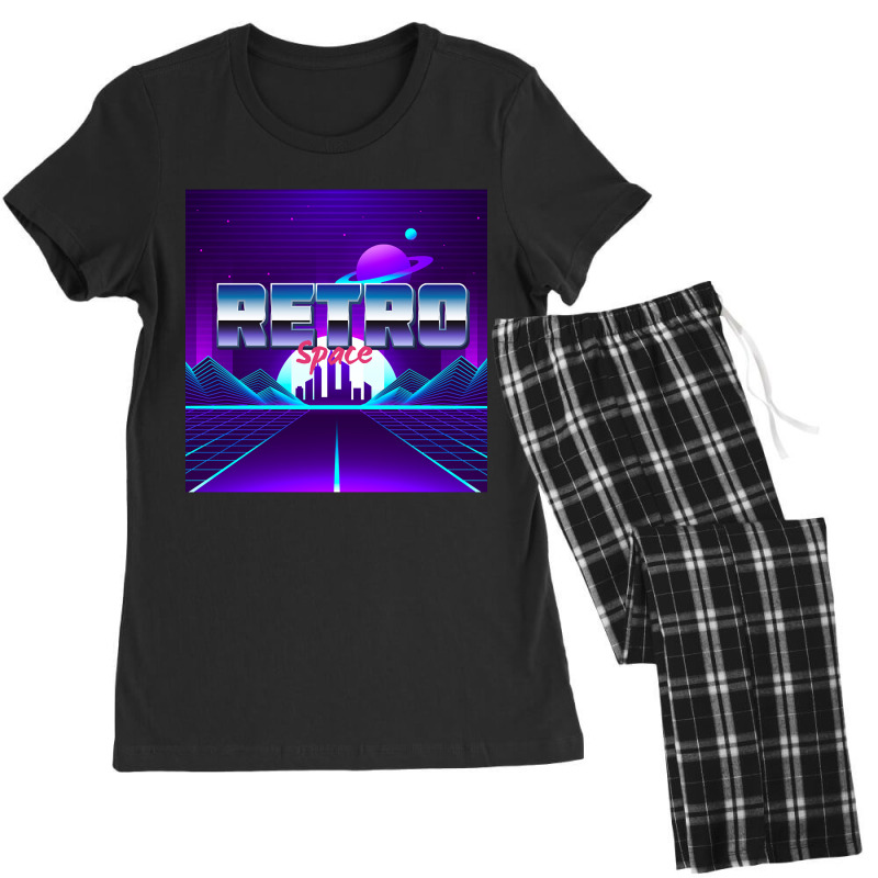 Hot Trend Retro Space Vintage Women's Pajamas Set by Jankonen637 | Artistshot