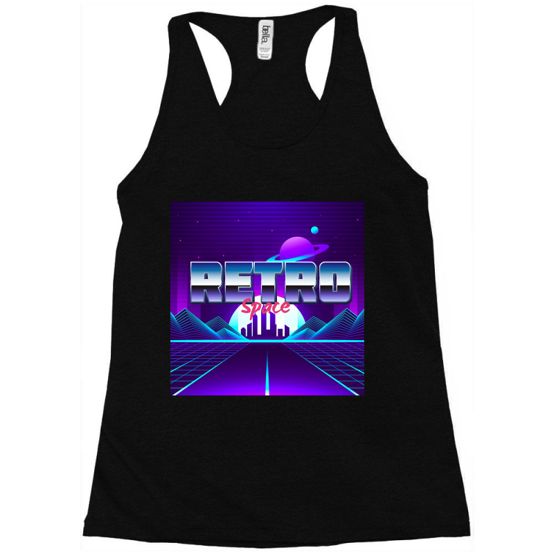 Hot Trend Retro Space Vintage Racerback Tank by Jankonen637 | Artistshot