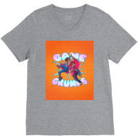 Game Grumps Shout V-neck Tee | Artistshot