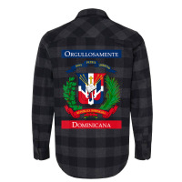 Hot Trend Orgullosamente Dominicana Dominican Flag Flannel Shirt | Artistshot