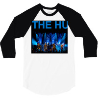 Huhuhu Blue 3/4 Sleeve Shirt | Artistshot