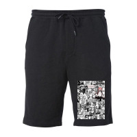 Red Riot Manly Hearted Hero Fleece Short | Artistshot