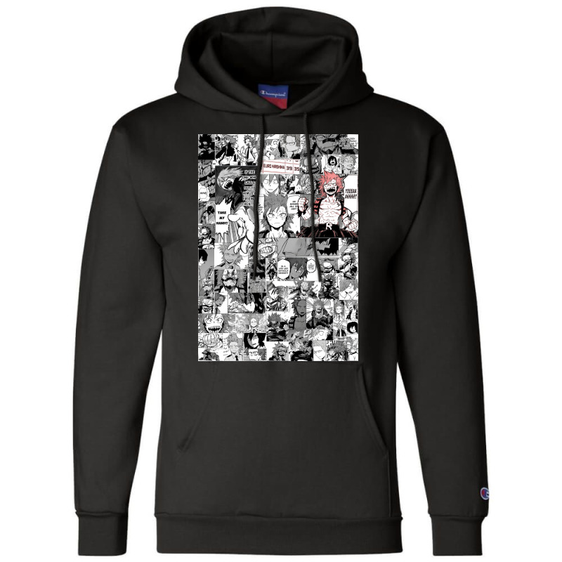 Red Riot Manly Hearted Hero Champion Hoodie | Artistshot