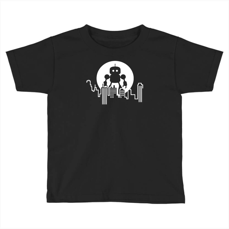 Robot In Town Toddler T-shirt by MilaMaftah | Artistshot