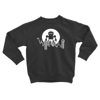 Robot In Town Toddler Sweatshirt | Artistshot