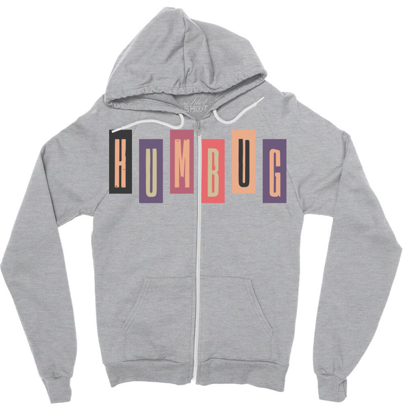 Humbug Stagger Zipper Hoodie by kapoumahesov | Artistshot