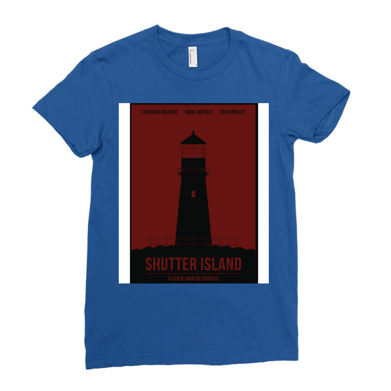 Shutter Island Film Poster Ladies Fitted T-Shirt by tasalanolleh | Artistshot