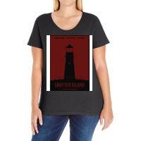 Shutter Island Film Poster Ladies Curvy T-shirt | Artistshot