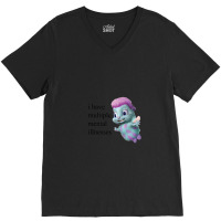 Bibble Mental Illness Rights V-neck Tee | Artistshot